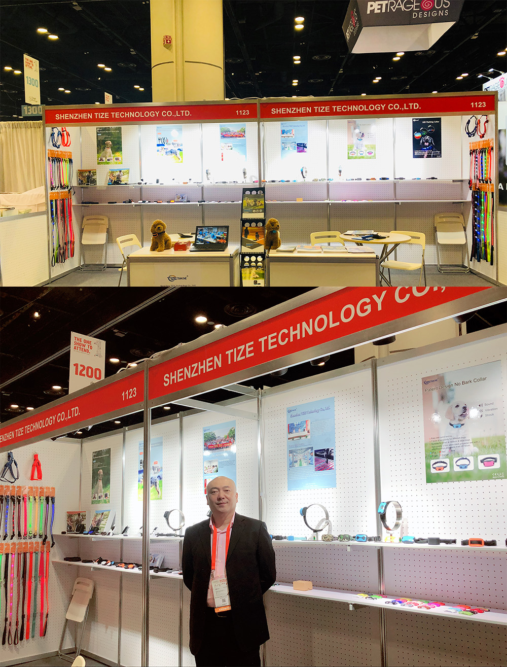 TIZE overseas exhibition